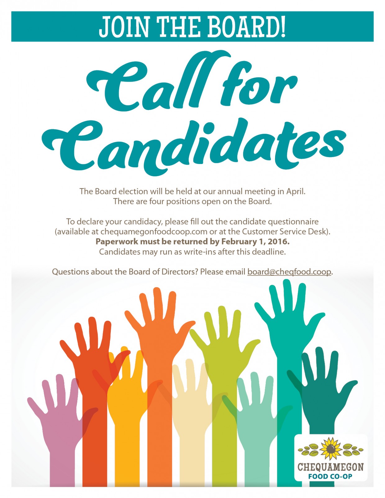 Call for Candidates