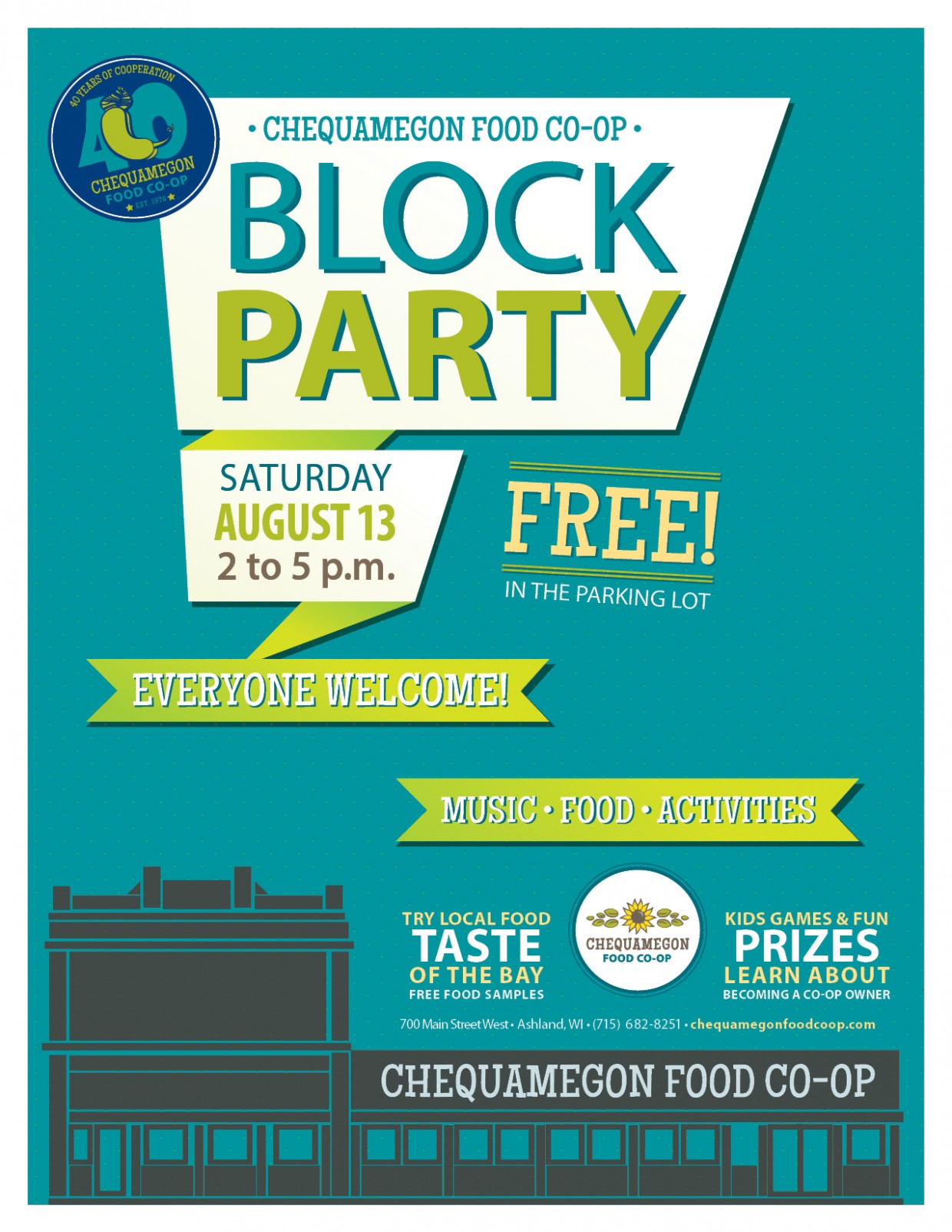 Let’s Party: Free Food, Music & More!