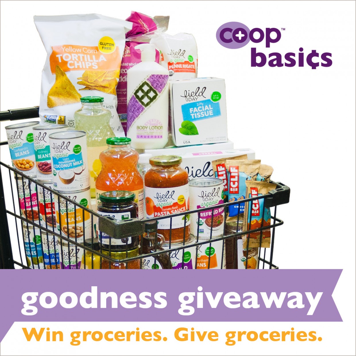 Win Groceries, Give Groceries!
