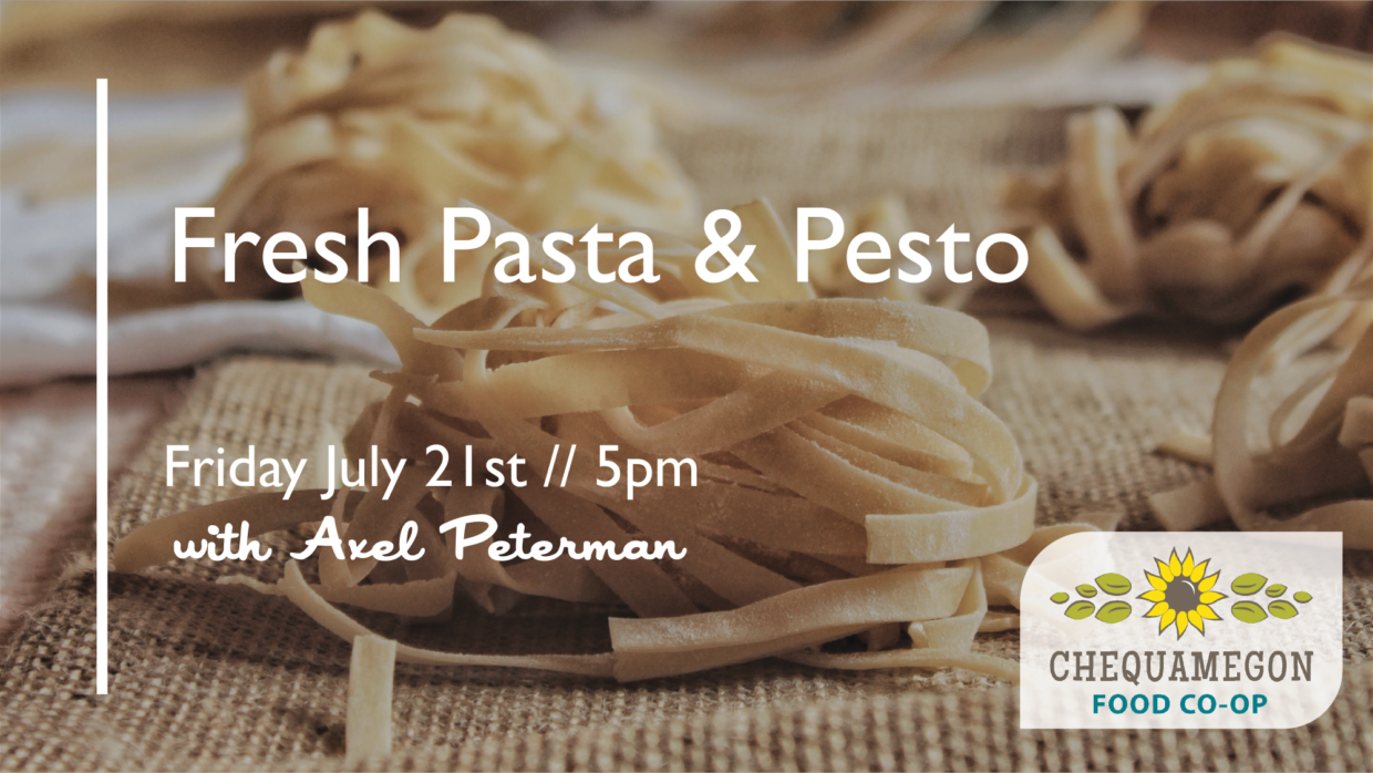Fresh Pasta and Pesto